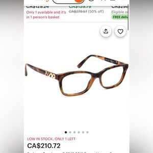 Authentic Burberry glasses rx-able